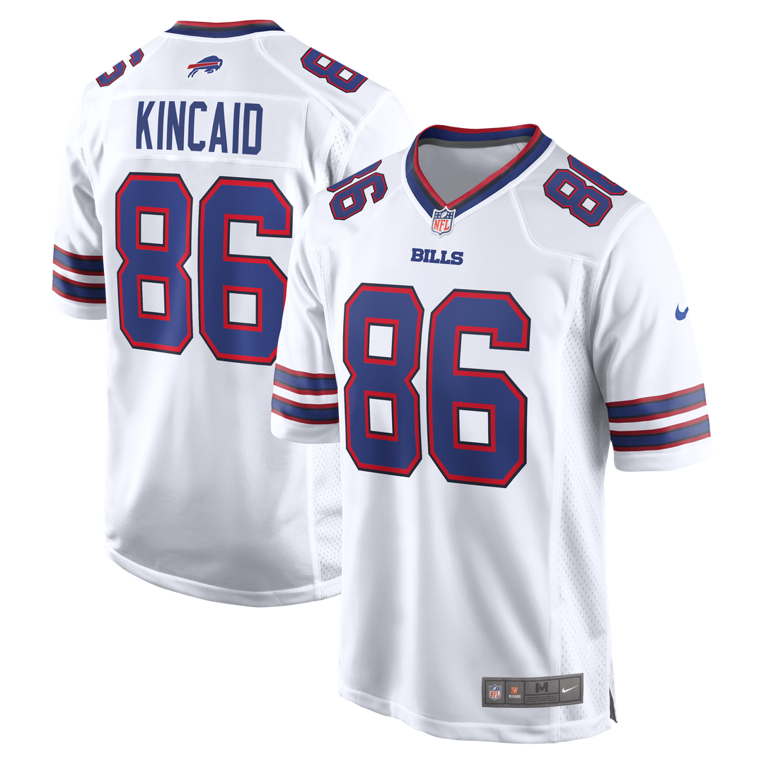 Dalton Kincaid Buffalo Bills Nike Red Alternate Game Jersey