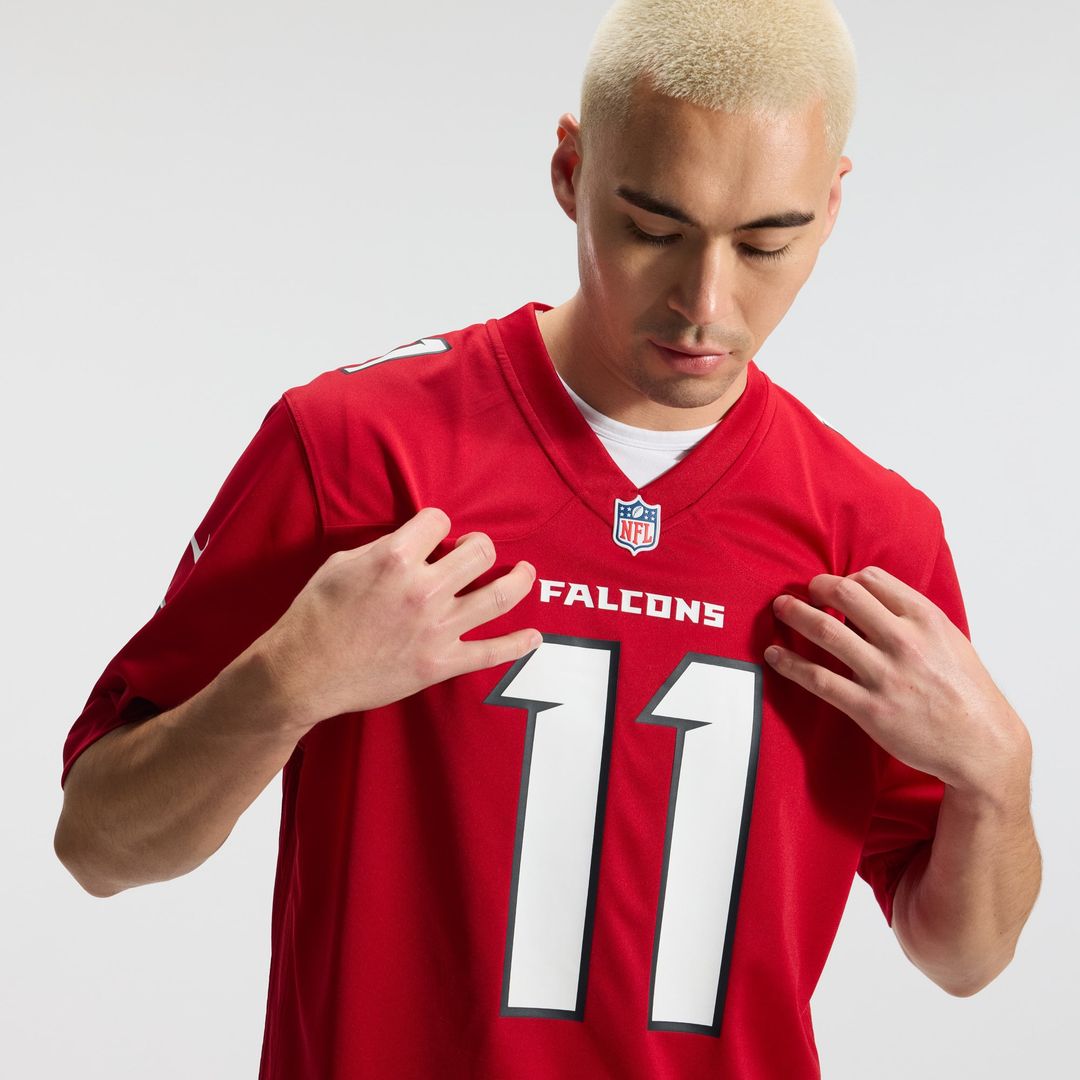 Jalon Walker Atlanta Falcons Nike Red Game Jersey