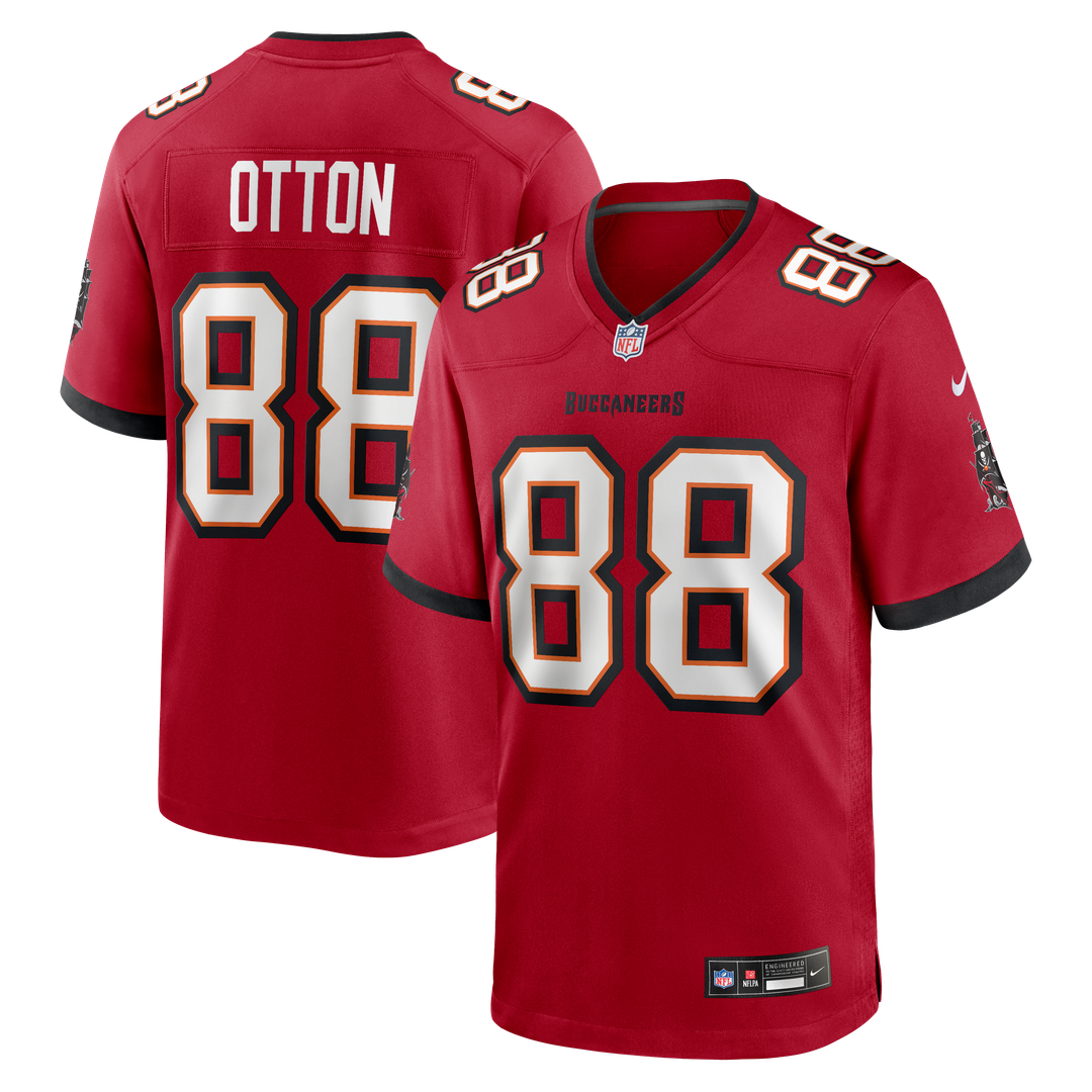 Cade Otton Tampa Bay Buccaneers Nike Red Game Player Jersey