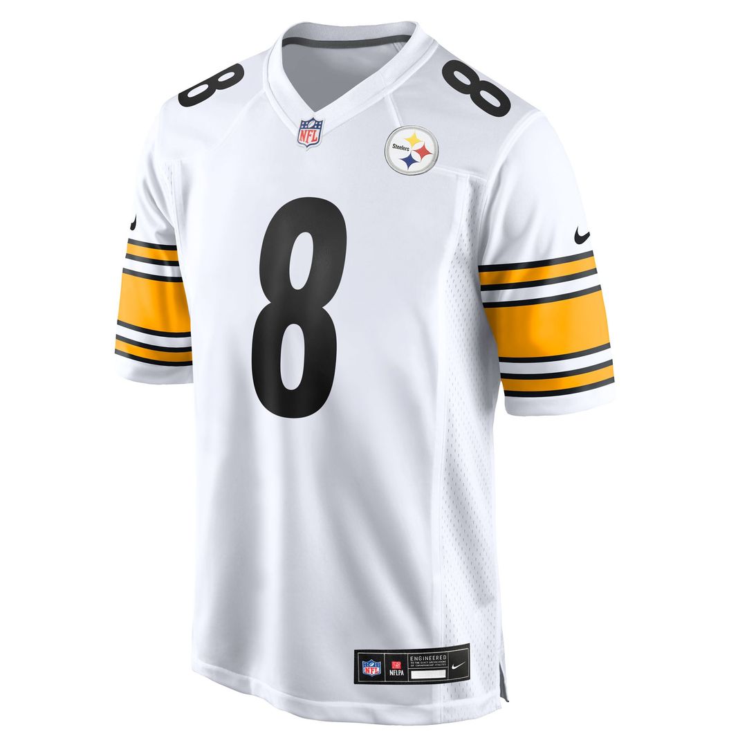 Aaron Rodgers Pittsburgh Steelers Nike Gold Alternate 1933 Throwback Game Jersey