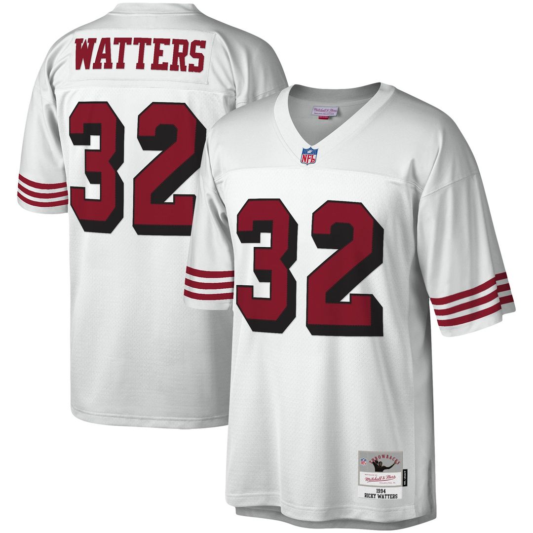 Ricky Watters San Francisco 49ers Mitchell & Ness White Legacy Replica Jersey