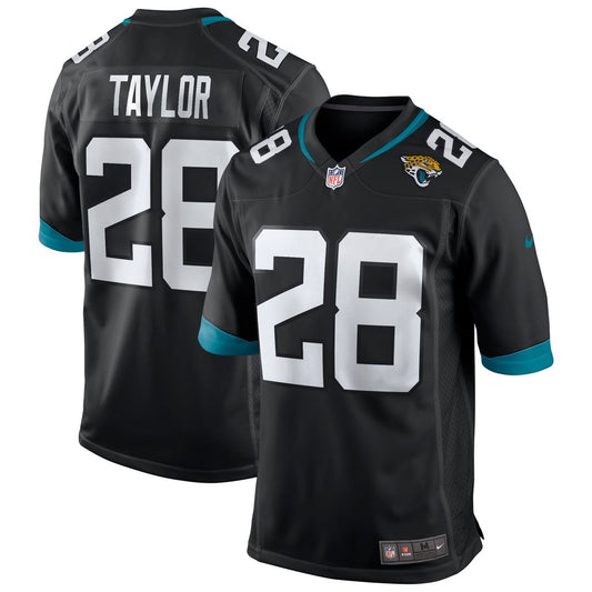 Fred Taylor Jacksonville Jaguars Nike Black Retired Player Alternate Game Jersey