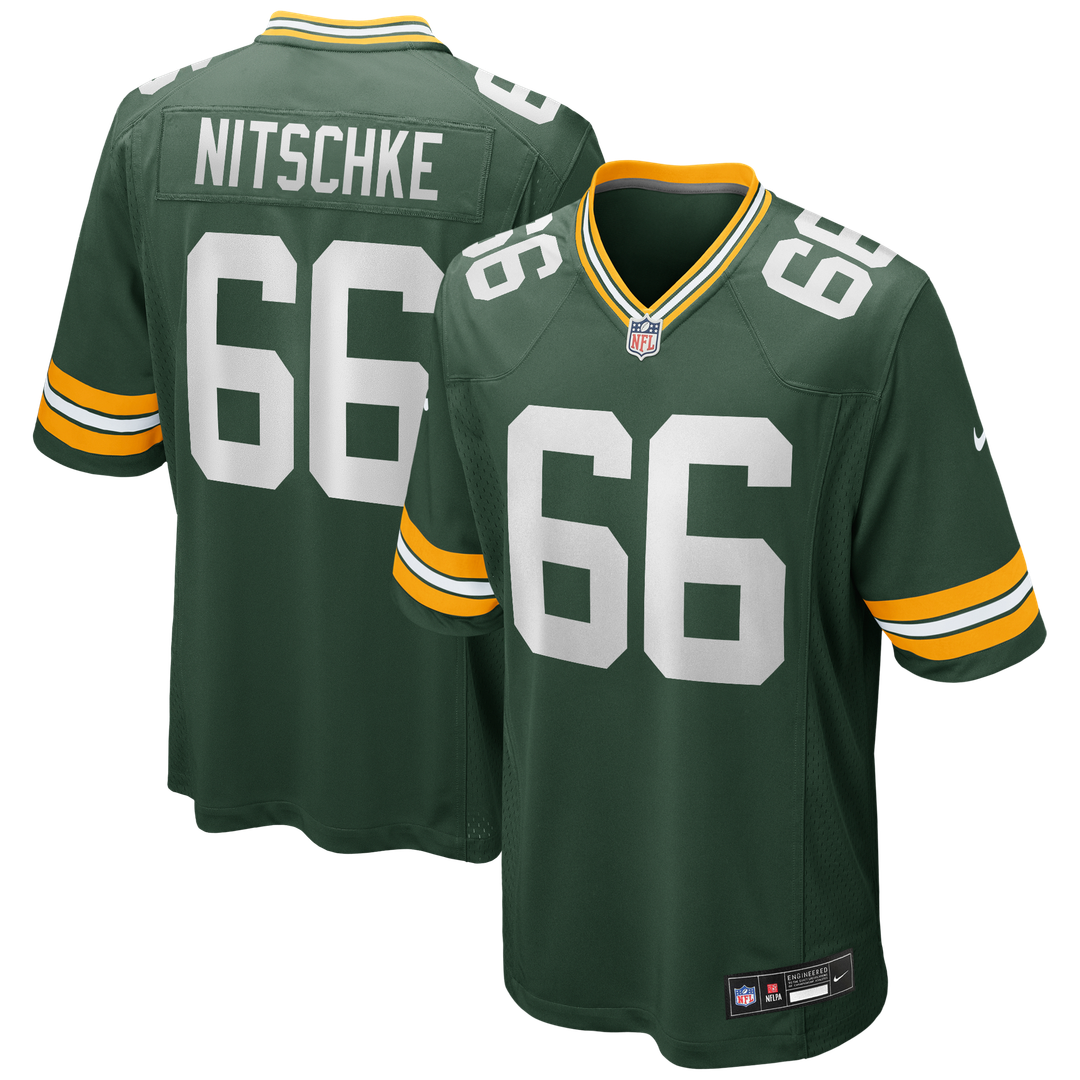 Ray Nitschke Green Bay Packers Nike Green Game Retired Player Jersey
