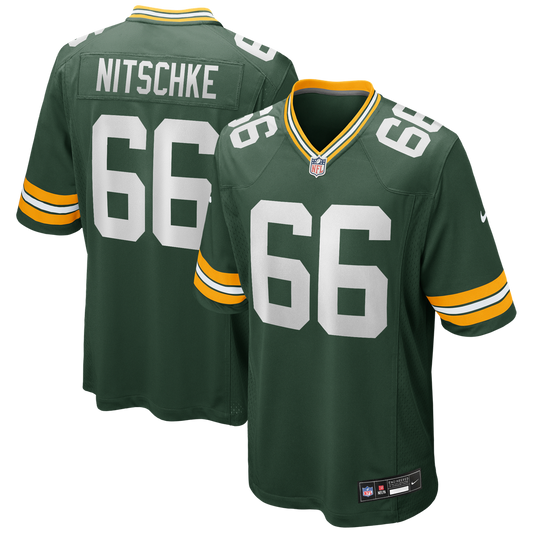 Ray Nitschke Green Bay Packers Nike Green Game Retired Player Jersey