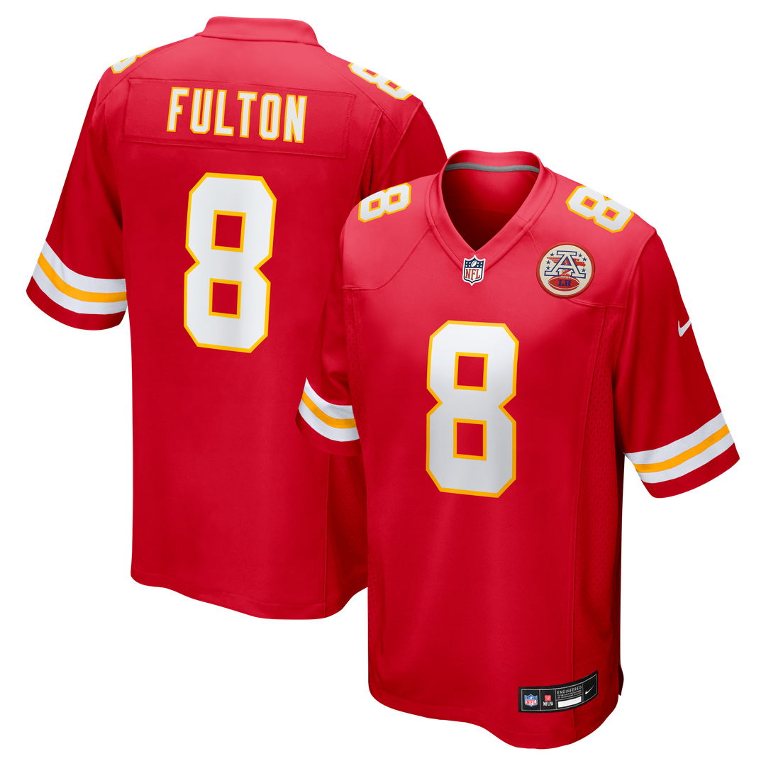 Kristian Fulton Kansas City Chiefs Nike Red Team Game Jersey
