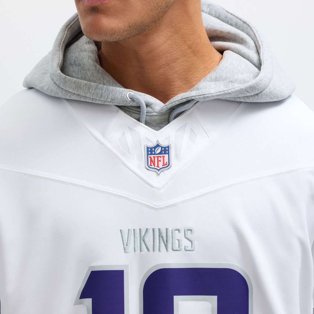 Justin Jefferson Minnesota Vikings Nike White Alternate Vapor F.U.S.E. Limited Jersey