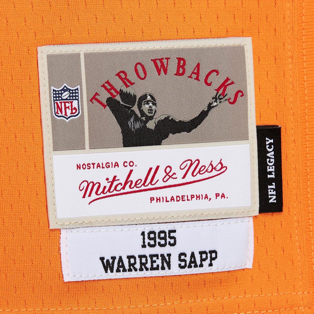 Warren Sapp Tampa Bay Buccaneers Mitchell & Ness Red 2002 Legacy Replica Jersey