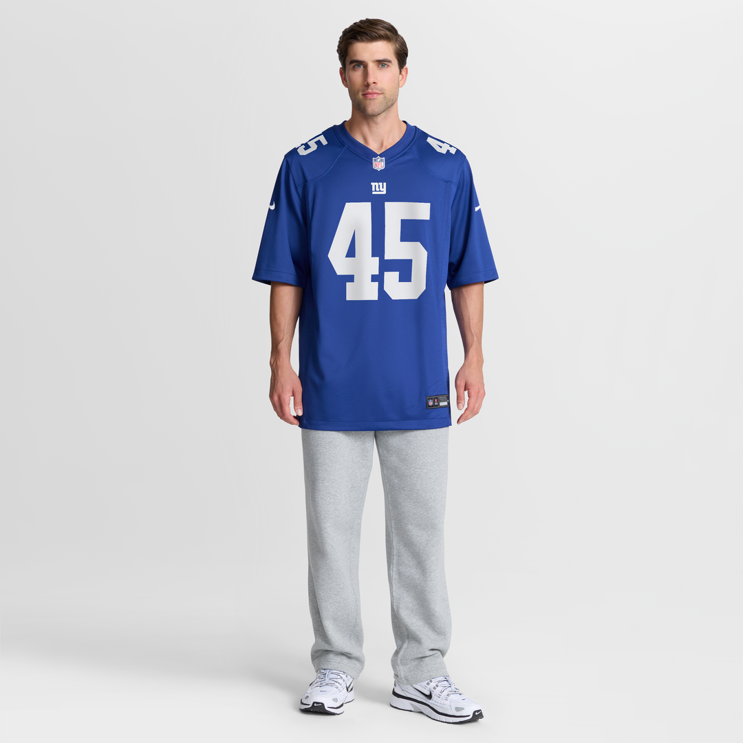 Patrick Ricard New York Giants Nike Royal Team Game Jersey