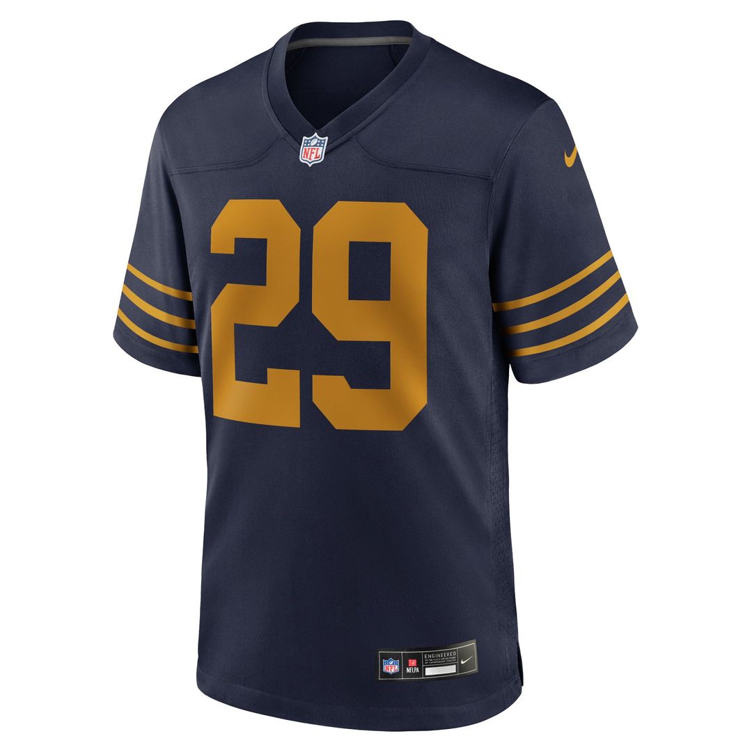 Xavier McKinney Green Bay Packers Nike Navy The 1923 Classic Game Jersey