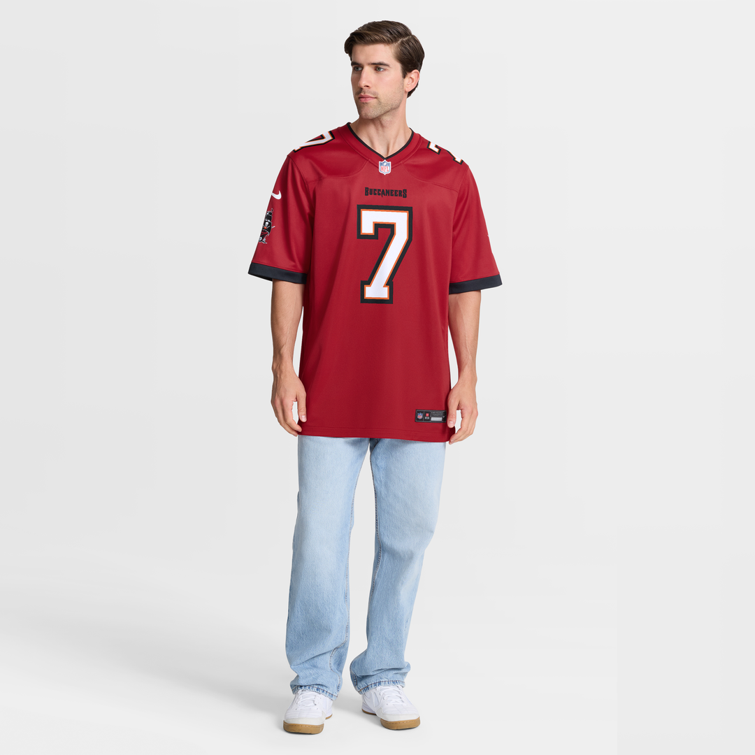 Bucky Irving Tampa Bay Buccaneers Nike Red Game Jersey
