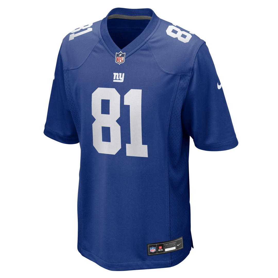 Jalin Hyatt New York Giants Nike Royal Team Game Jersey
