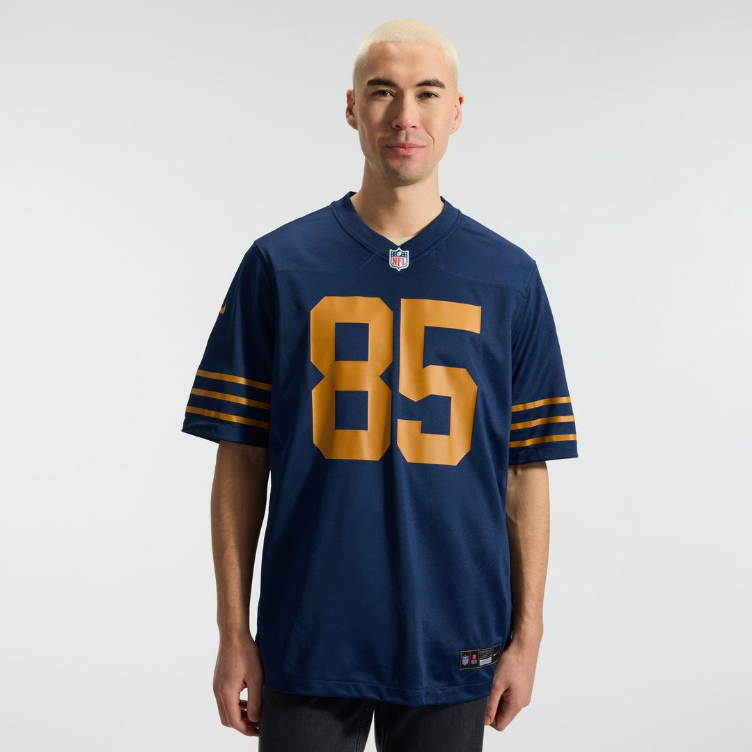 Tucker Kraft Green Bay Packers Nike Navy Alternate Game Jersey
