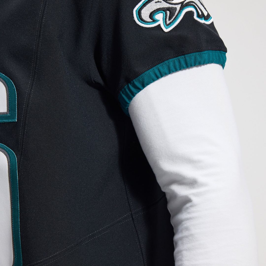 Saquon Barkley Philadelphia Eagles Nike Black Alternate Vapor F.U.S.E. Elite Jersey
