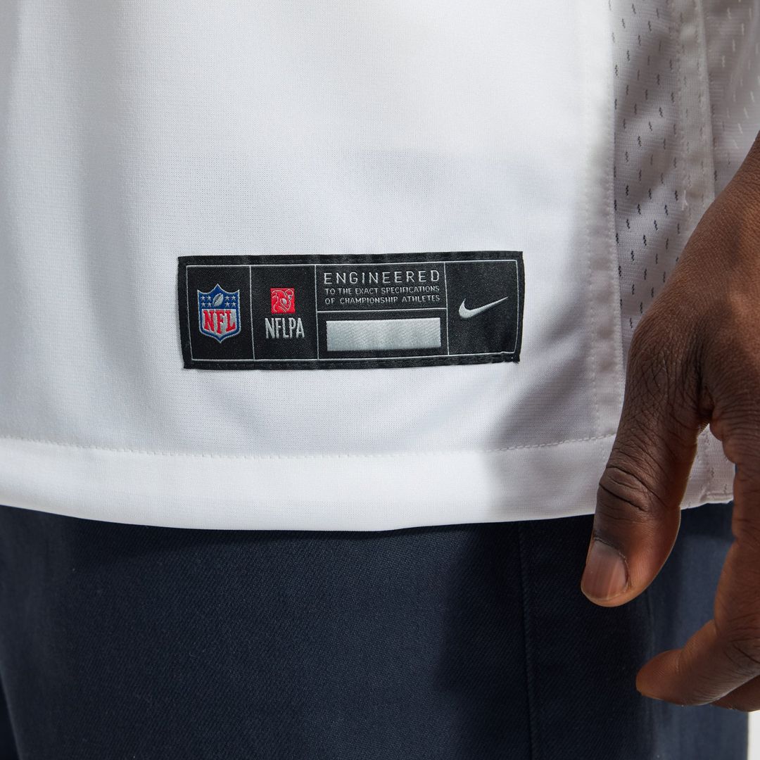 Lamar Jackson Baltimore Ravens Nike White Game Jersey