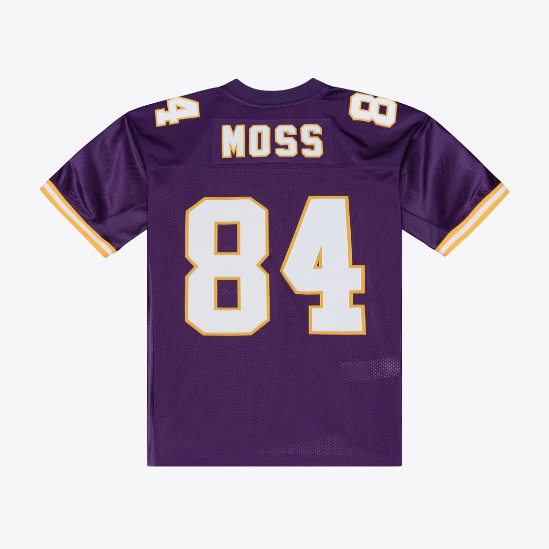 Randy Moss Minnesota Vikings Mitchell & Ness Purple 2001 Authentic Throwback Jersey