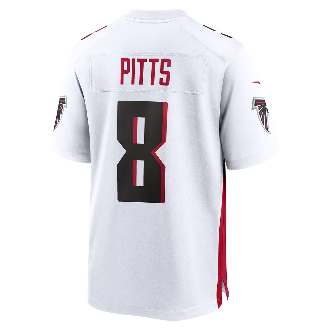 Kyle Pitts Sr. Atlanta Falcons Nike Black Team Game Jersey