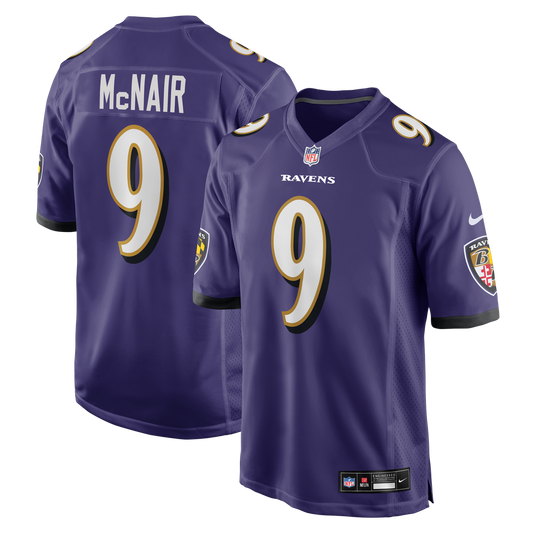 Steve McNair Baltimore Ravens Nike Purple Game Retired Player Jersey