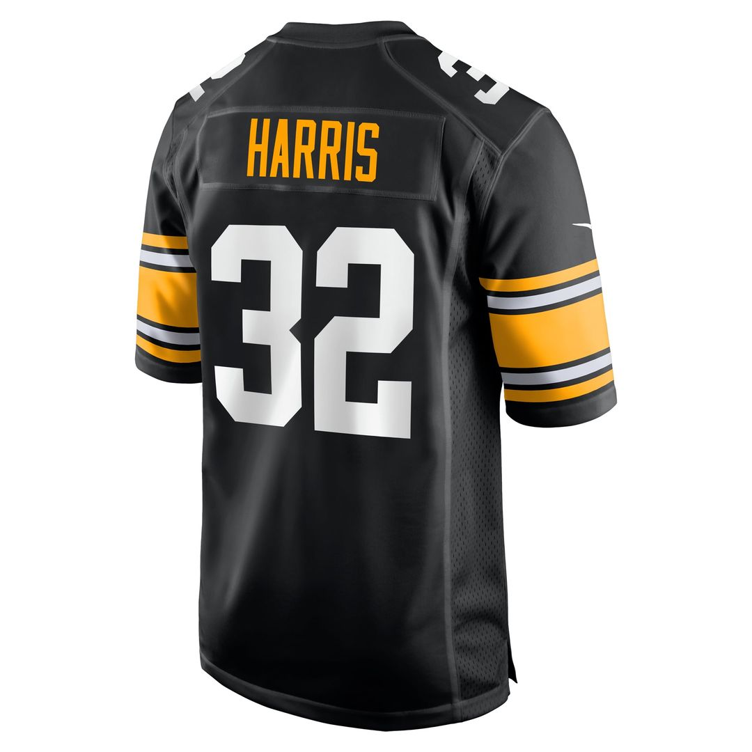 Franco Harris Pittsburgh Steelers Nike Black Alternate Retired Player Jersey