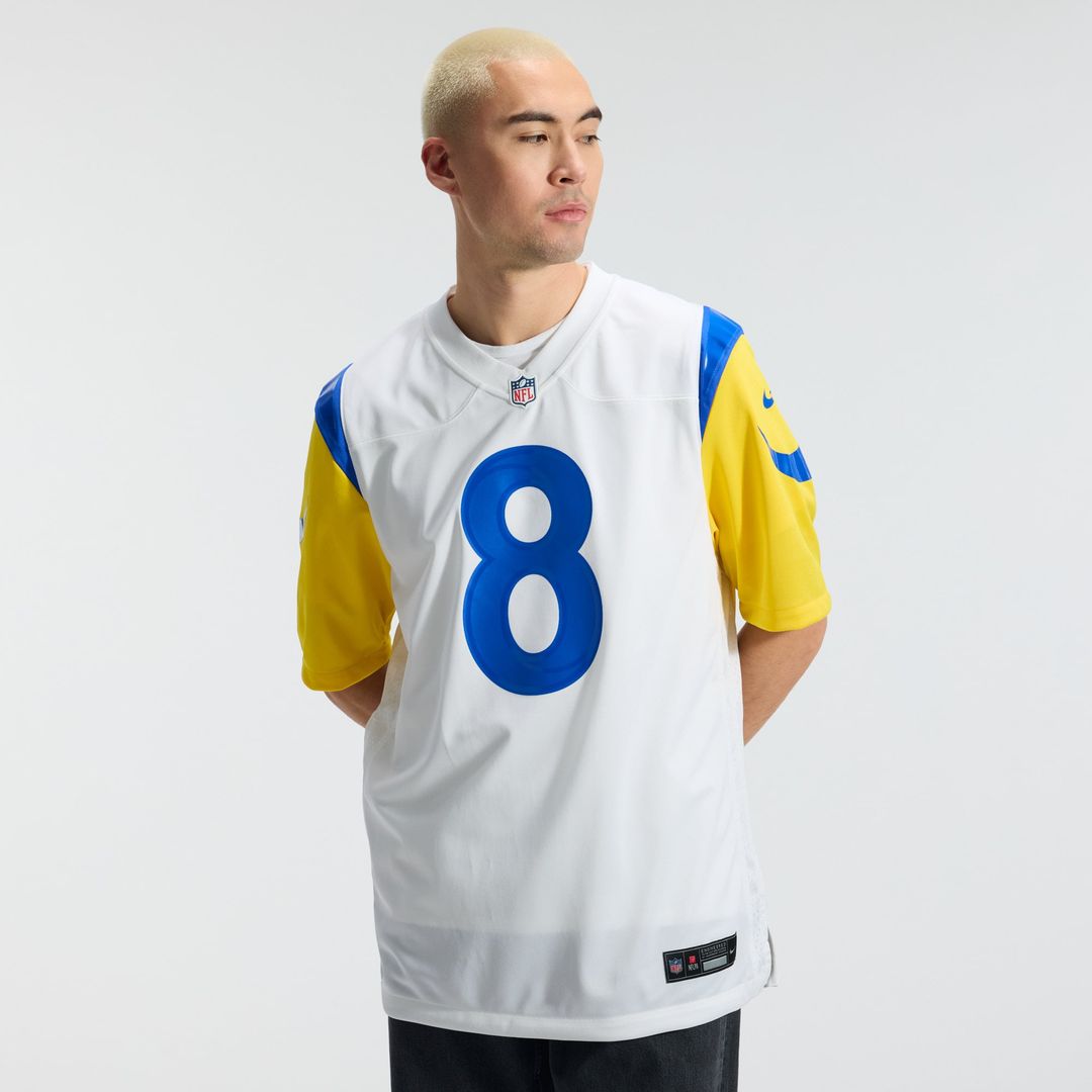 Jared Verse Los Angeles Rams Nike White White Game Player Jersey