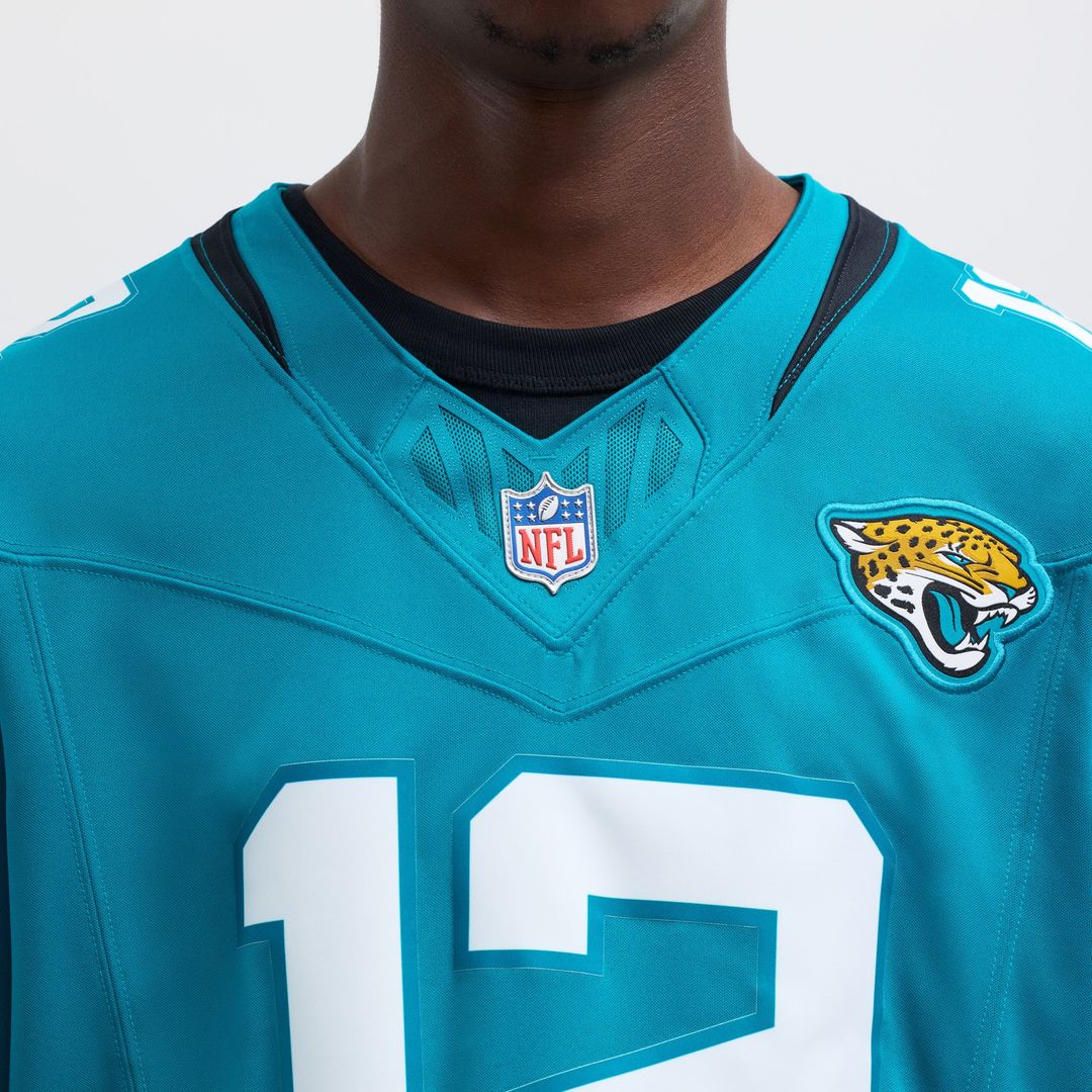 Travis Hunter Jacksonville Jaguars Nike Teal Team Limited Jersey