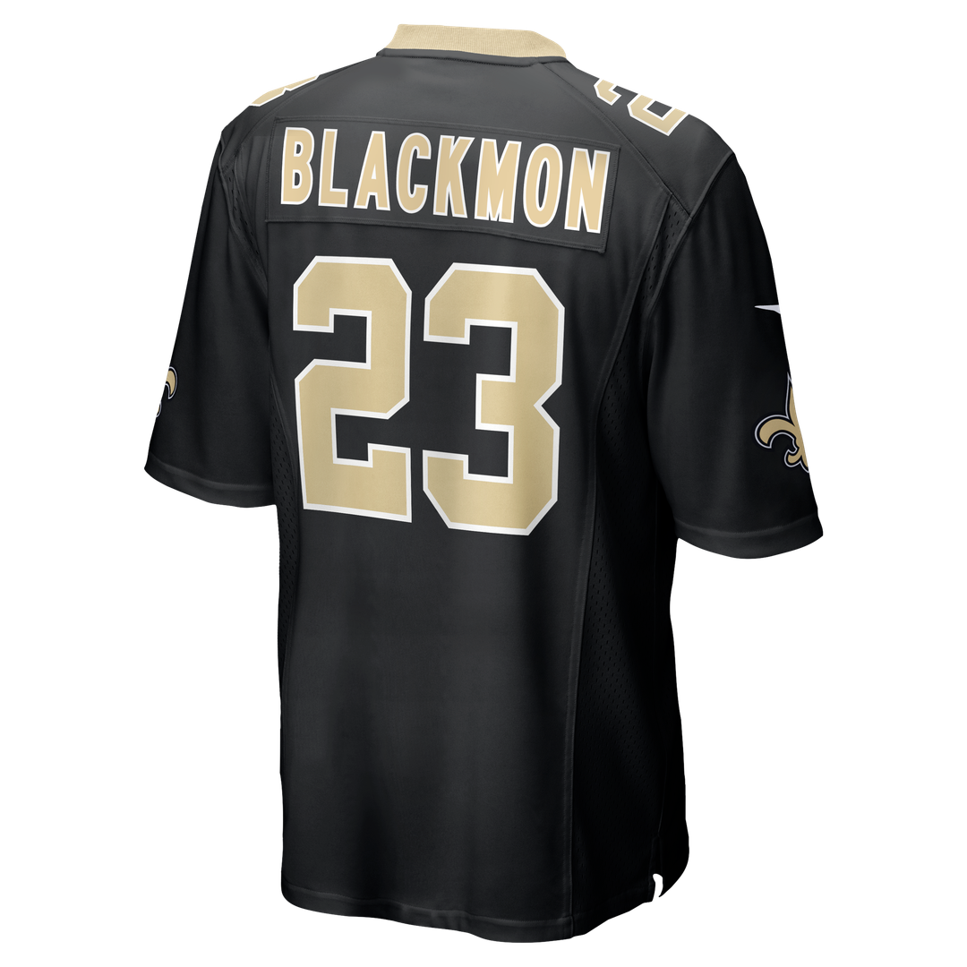 Julian Blackmon New Orleans Saints Nike Black Team Game Jersey