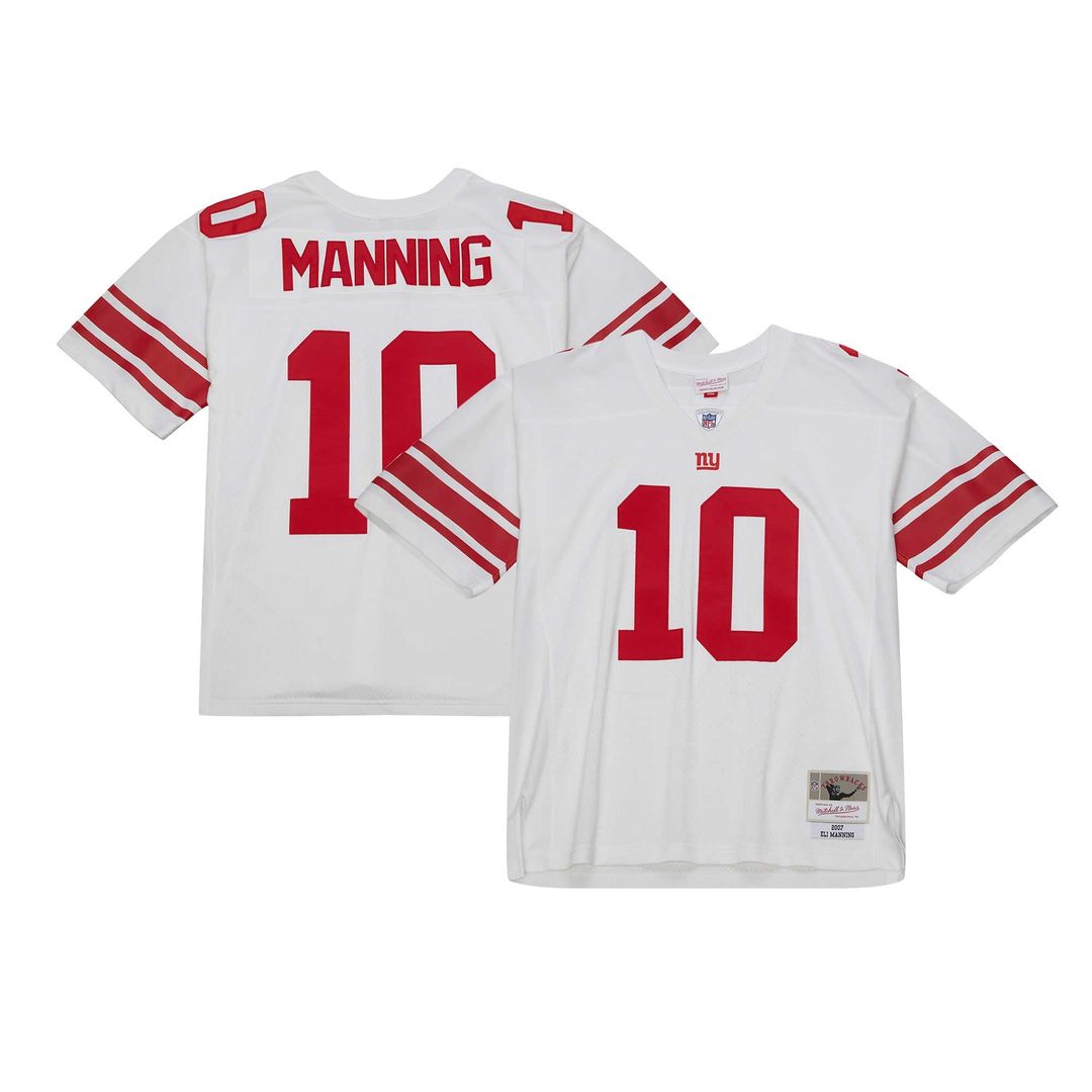 Eli Manning New York Giants Mitchell & Ness White Legacy Replica Jersey