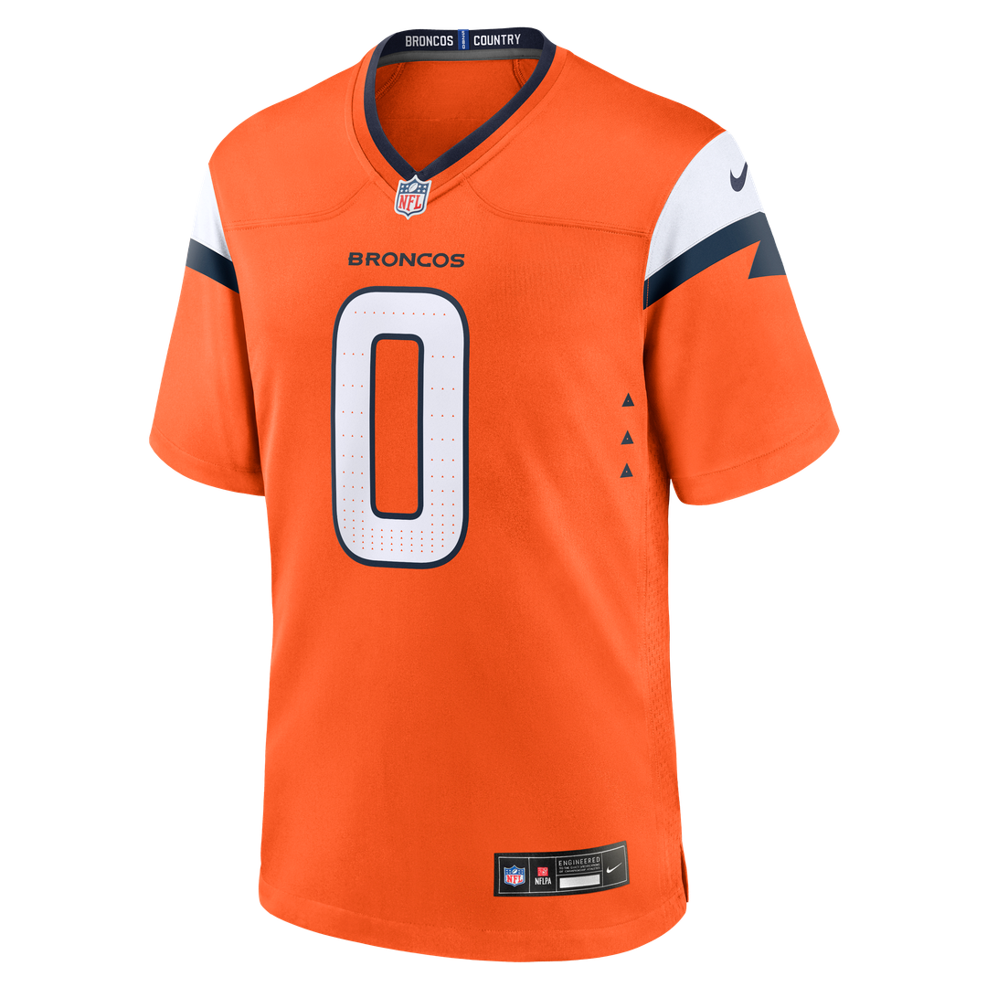 Jonathon Cooper Denver Broncos Nike Orange Team Game Jersey