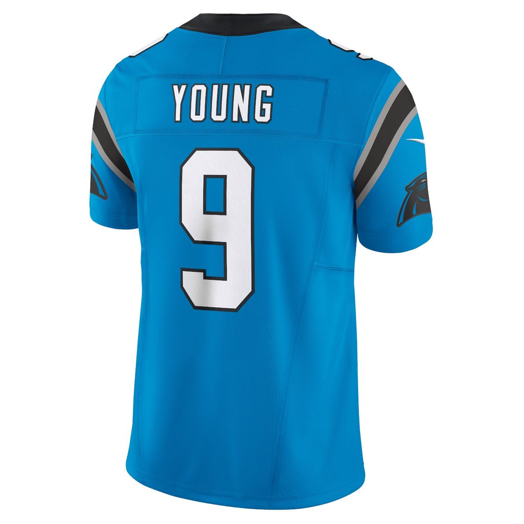 Bryce Young Carolina Panthers Nike Blue Vapor F.U.S.E. Limited Jersey