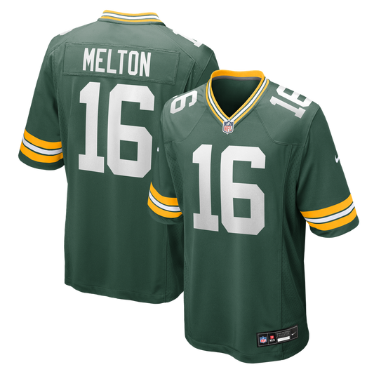 Bo Melton Green Bay Packers Nike Green Team Game Jersey