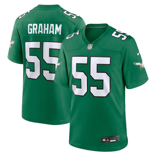 Brandon Graham Philadelphia Eagles Nike Kelly Green Alternate Game Jersey