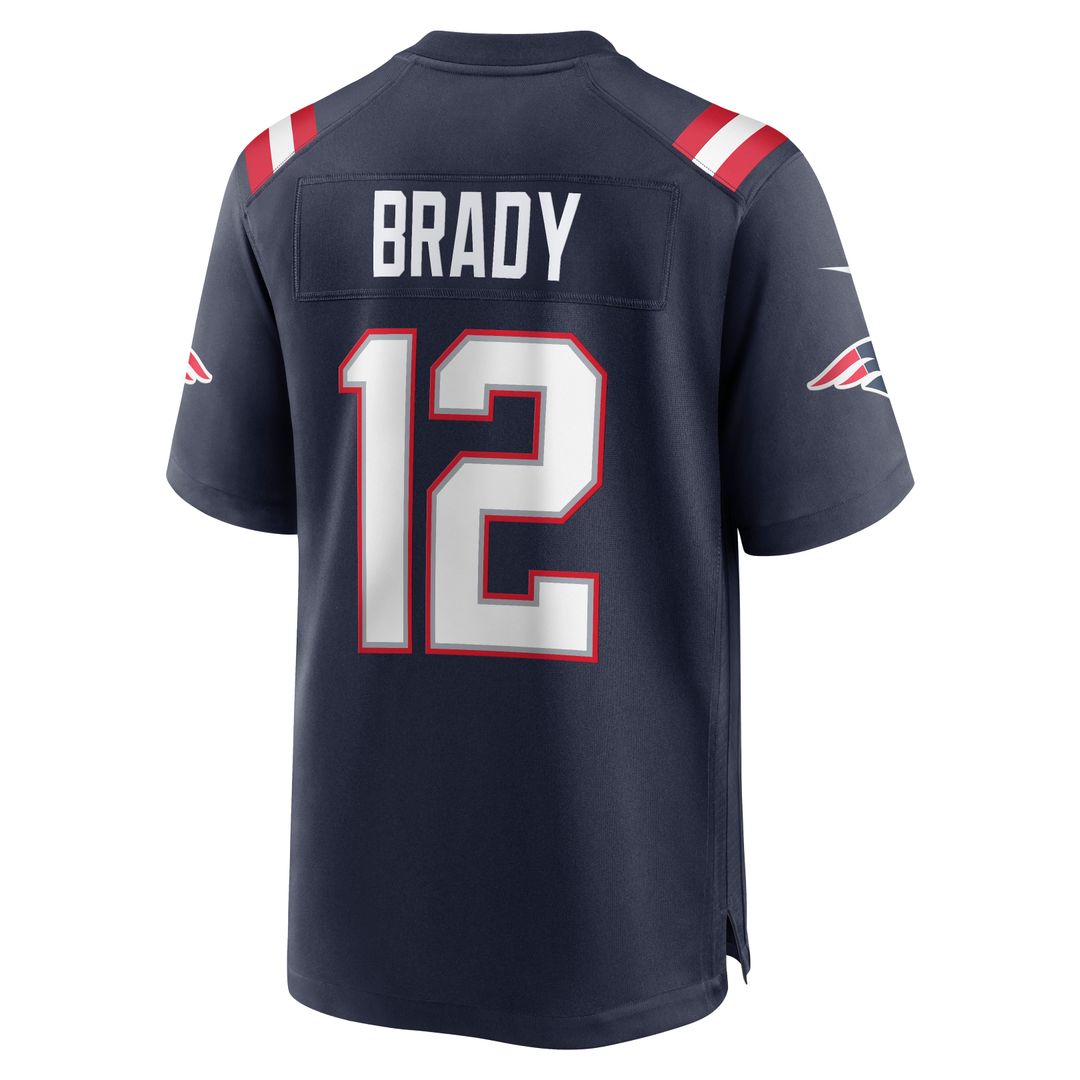 Tom Brady New England Patriots Nike White Retired Game Jersey