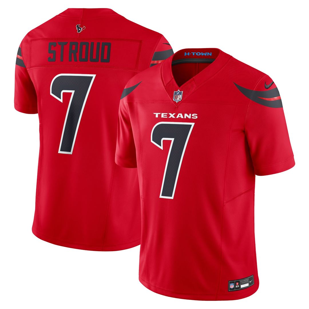 C.J. Stroud Houston Texans Nike Navy 2nd Alternate Vapor F.U.S.E. Limited Jersey