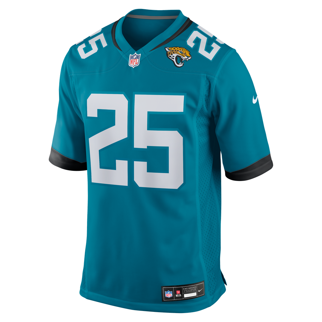 Rayuan Lane III Jacksonville Jaguars Nike Teal Team Game Jersey