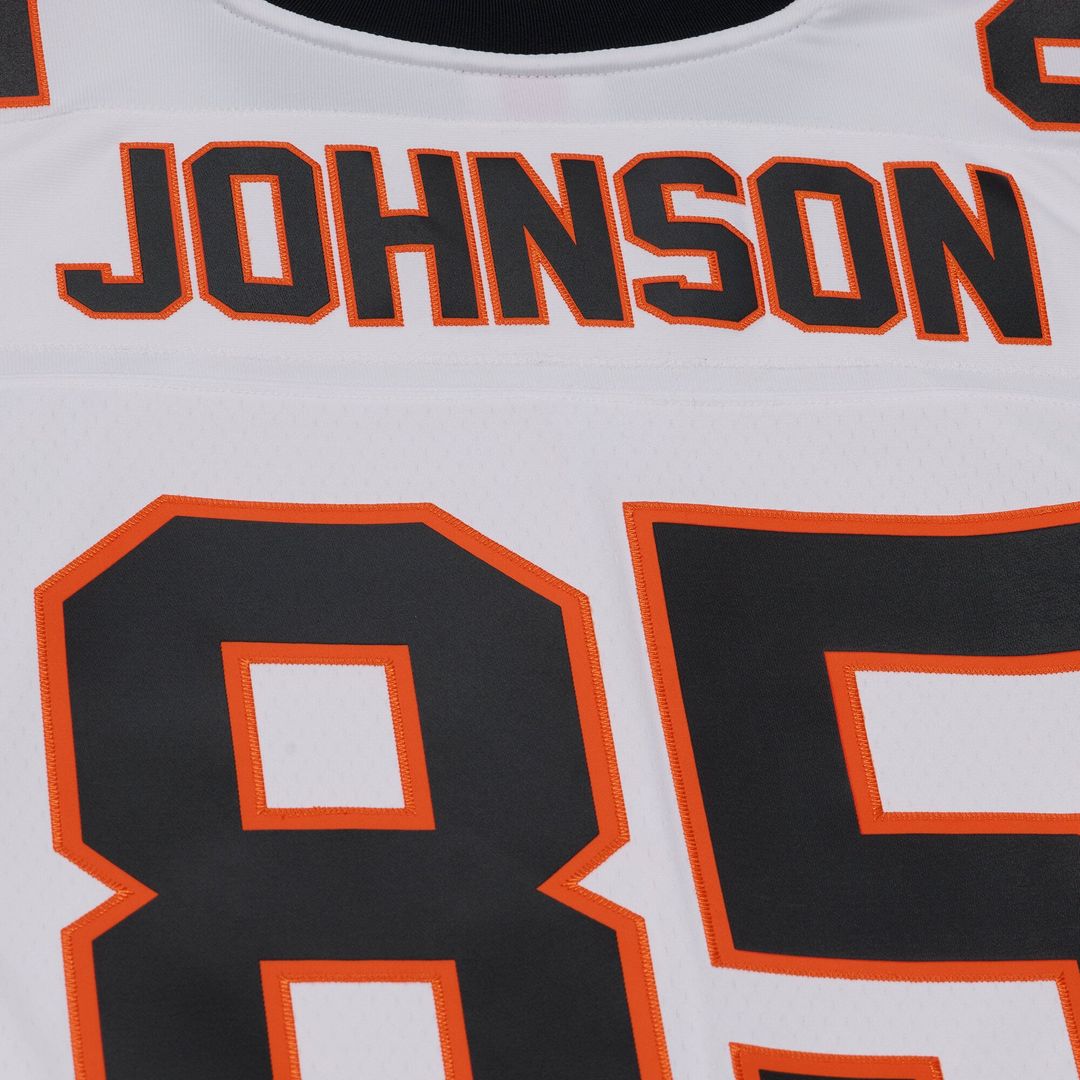 Chad Johnson Cincinnati Bengals Mitchell & Ness White 2001 Legacy Replica Player Jersey