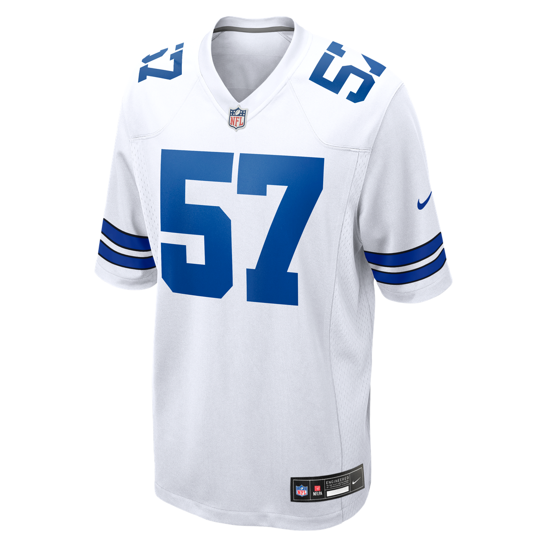 Malachi Lawrence Dallas Cowboys Nike White Game Jersey