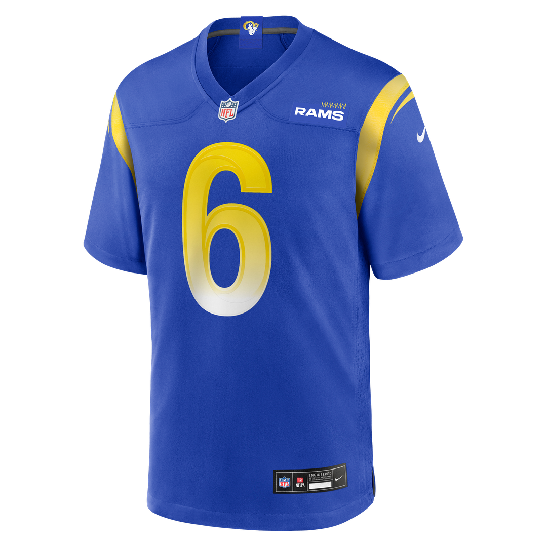 Tre'Vius Hodges-Tomlinson Los Angeles Rams Nike Royal Team Game Jersey