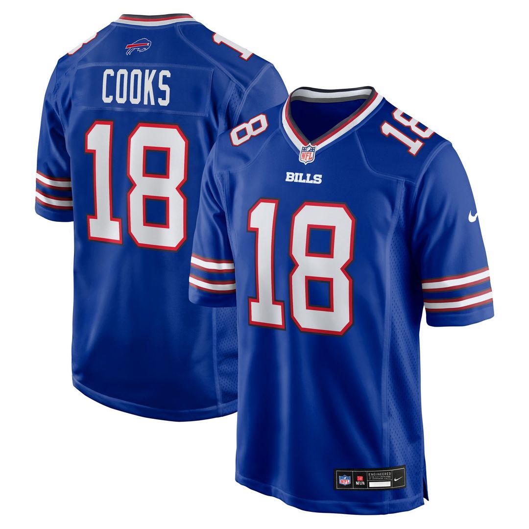 Brandin Cooks Buffalo Bills Nike Royal Team Game Jersey
