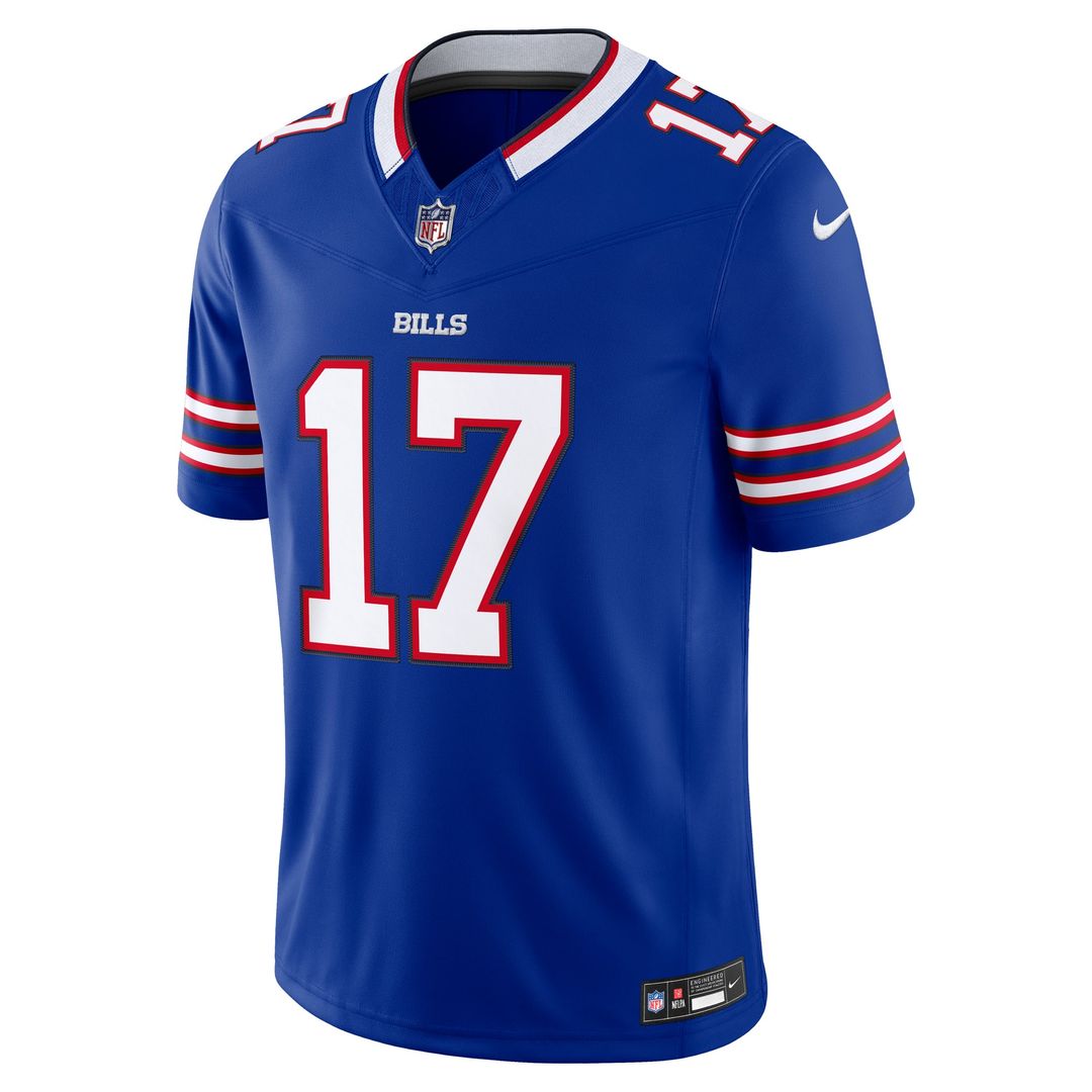 Josh Allen Buffalo Bills Nike White Vapor F.U.S.E. Stitched Limited Jersey
