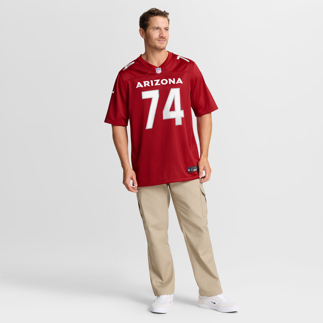 Isaiah Adams Arizona Cardinals Nike Cardinal Team Game Jersey