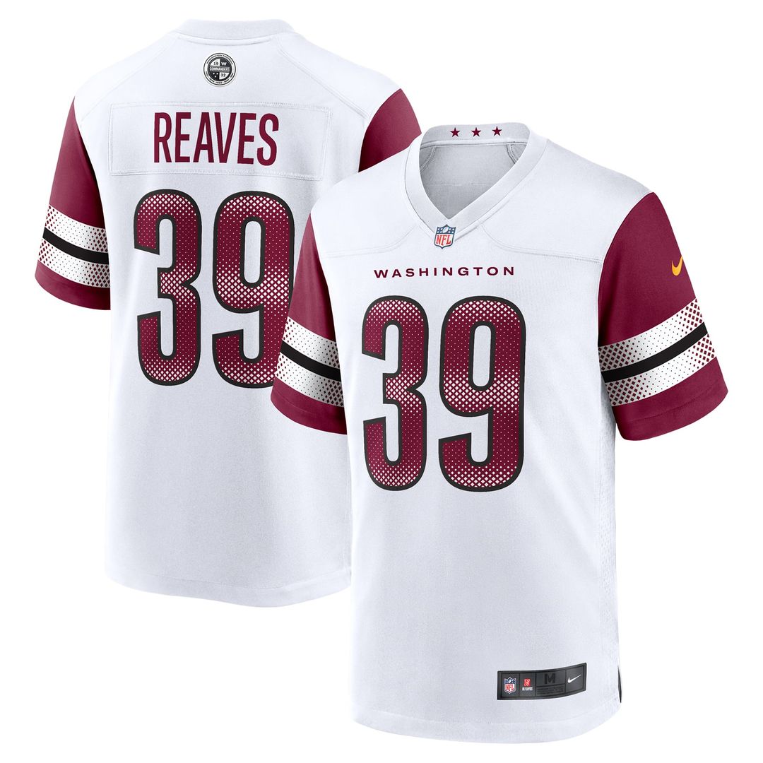 Jeremy Reaves Washington Commanders Nike Burgundy Game Jersey