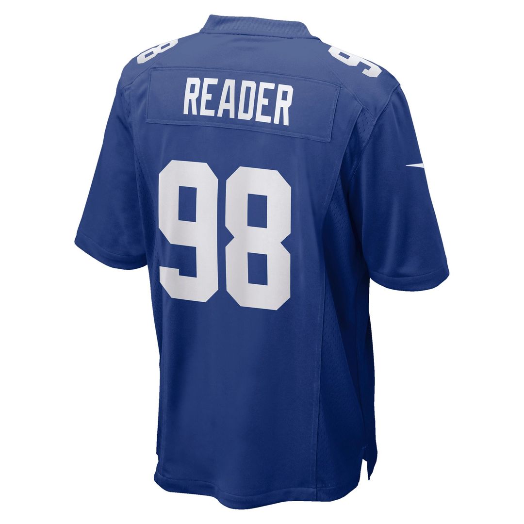 D.J. Reader New York Giants Nike Royal Game Jersey