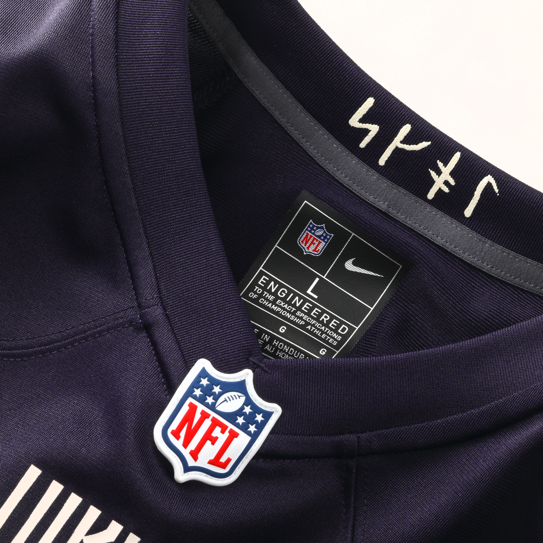 Andrew Van Ginkel Minnesota Vikings Nike Purple 2026 Rivalries Collection Game Jersey