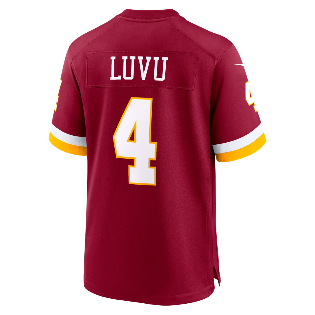 Frankie Luvu Washington Commanders Nike Black Hail Raiser Alternate Game Jersey