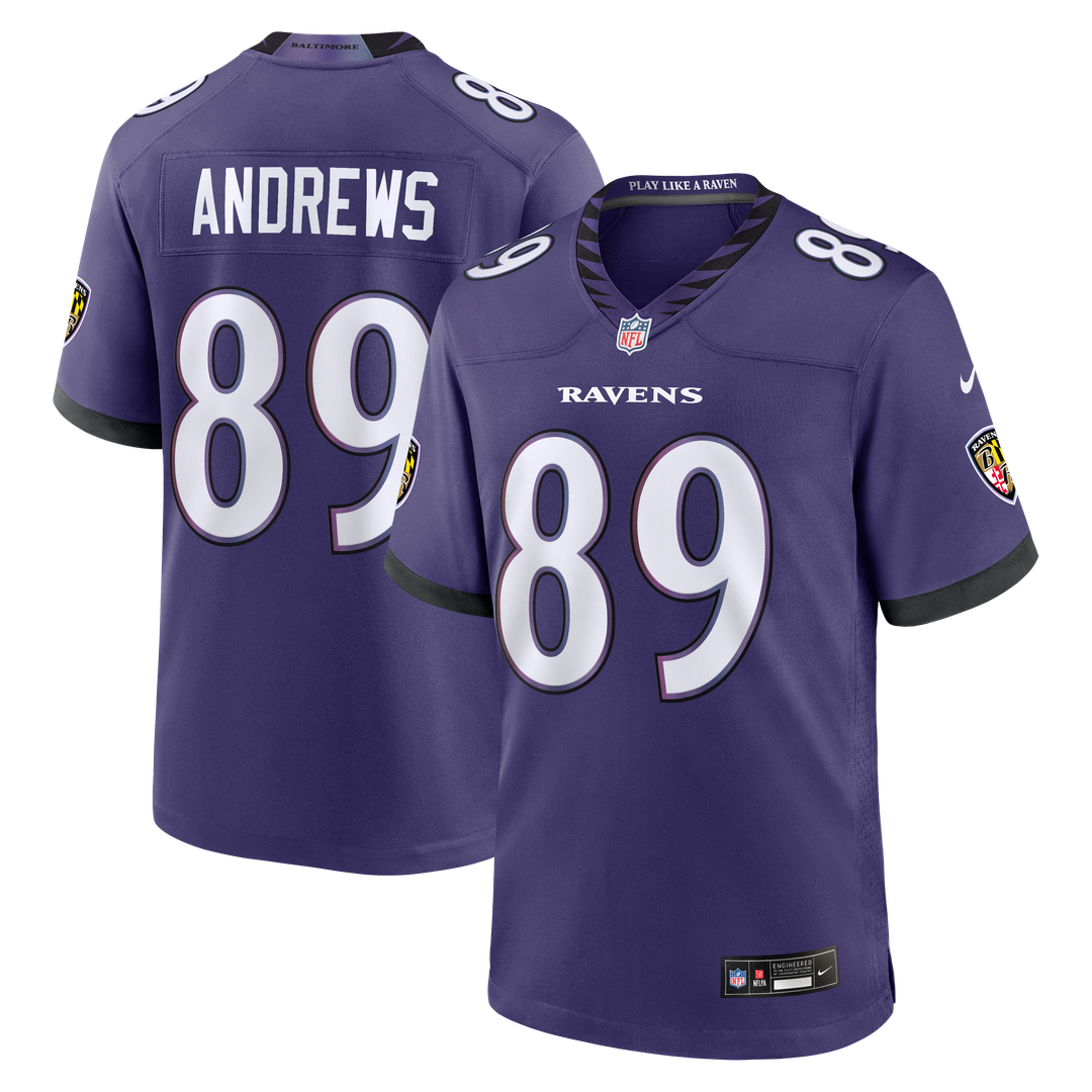 Mark Andrews Baltimore Ravens Nike Purple Team Game Jersey