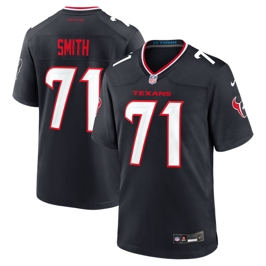 Braden Smith Houston Texans Nike Navy Team Game Jersey