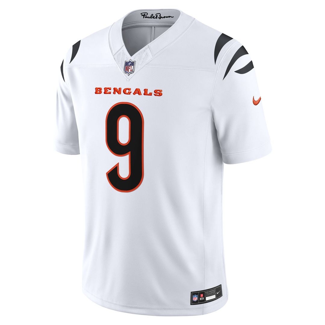 Joe Burrow Cincinnati Bengals Nike Black Team Vapor F.U.S.E. Stitched Limited Jersey
