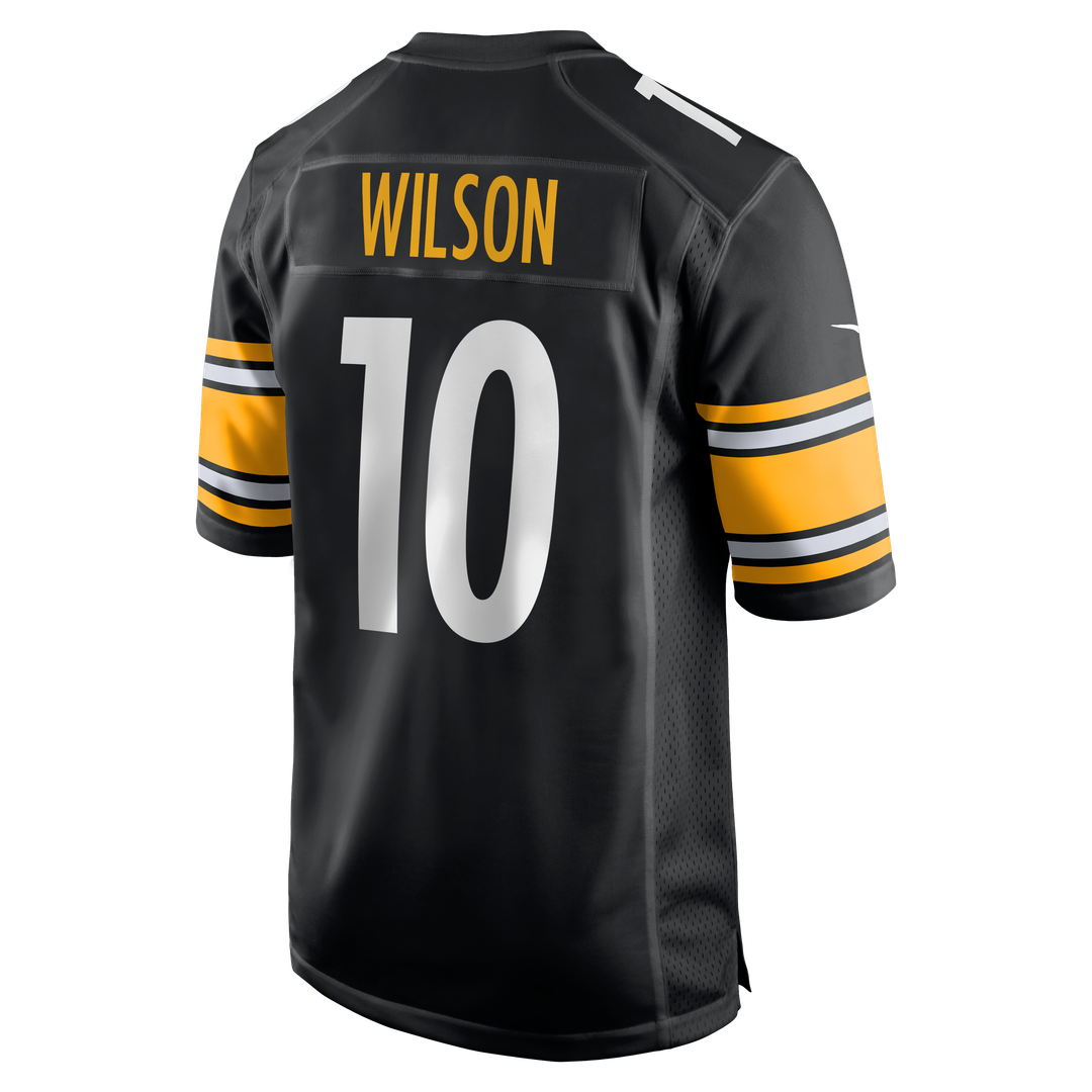 Roman Wilson Pittsburgh Steelers Nike Black Game Player Jersey
