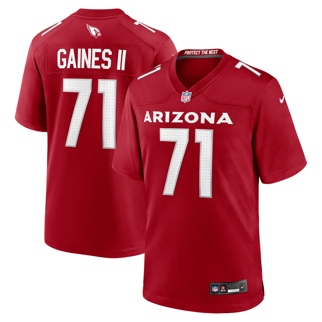 Jon Gaines II Arizona Cardinals Nike Cardinal Team Game Jersey