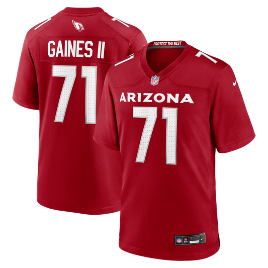 Jon Gaines II Arizona Cardinals Nike Cardinal Team Game Jersey