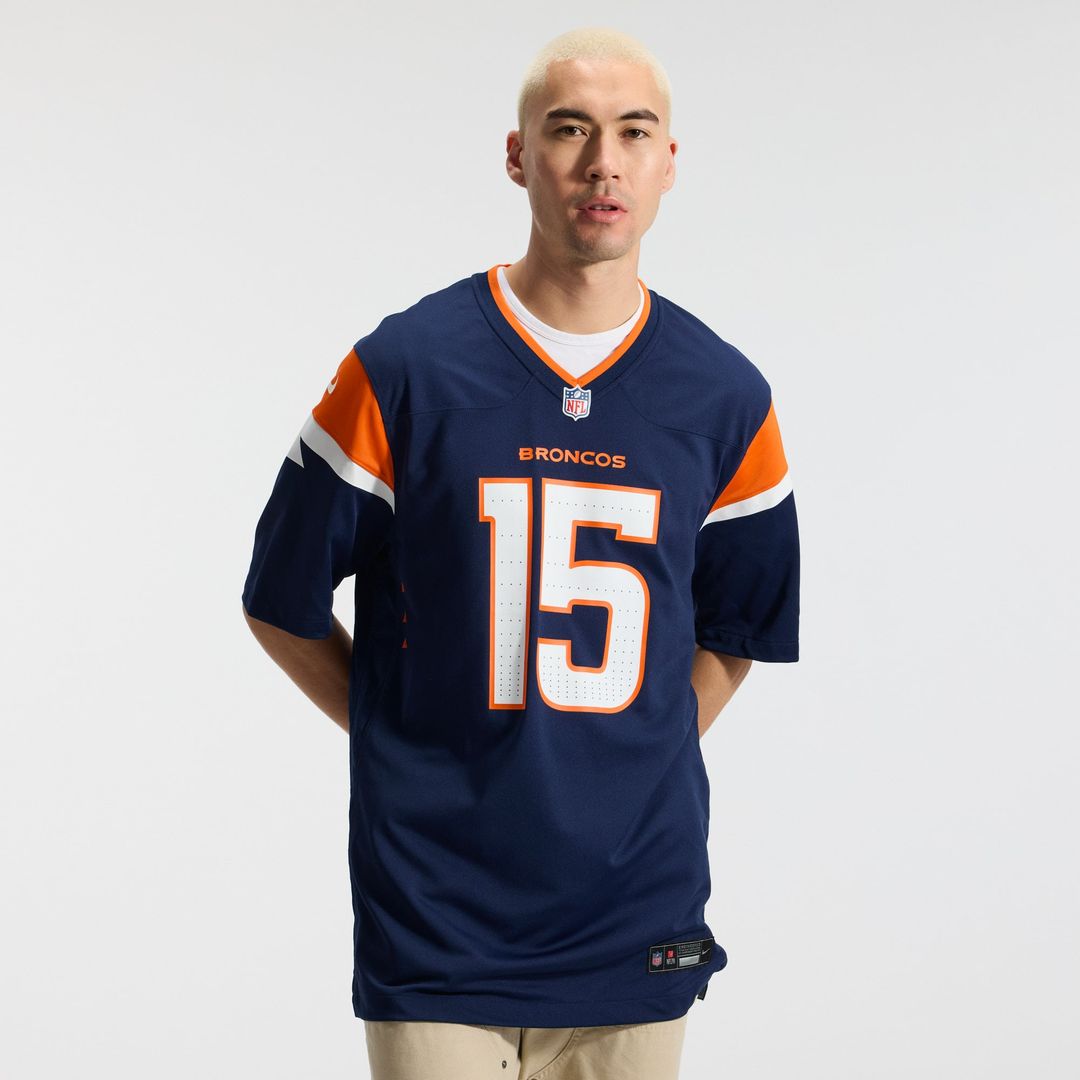 Nik Bonitto Denver Broncos Nike Orange Team Game Jersey